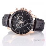 Low Price Tissot Chronograph Watches Rose Gold Black Bezel